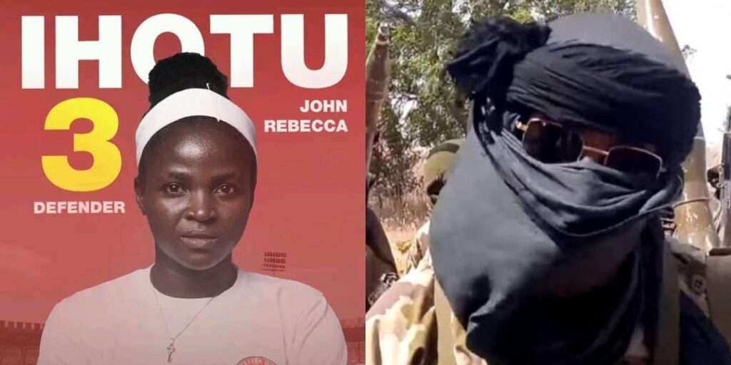 Footballer Ihotu John Rebecca kidnapped on way home, bandits demand ₦20m ransom