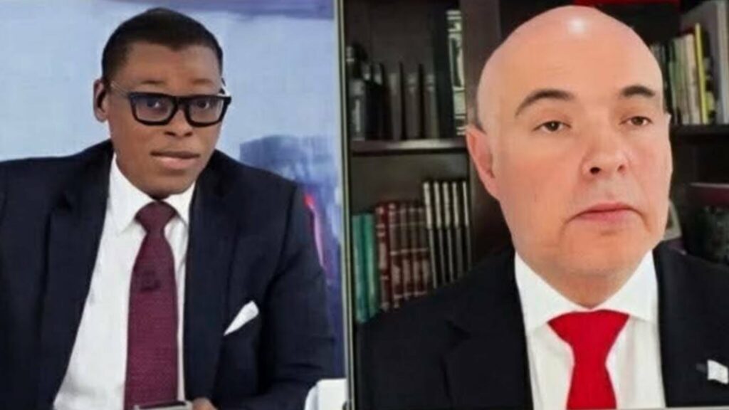 &ldquo;Don't interrupt me&rdquo; &mdash; Rufai Oseni clashes with Israeli ambassador on Gaza crisis