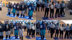 US–Israel vs Iran conflict: Northern students seen stepping on Israeli, US flags during protest