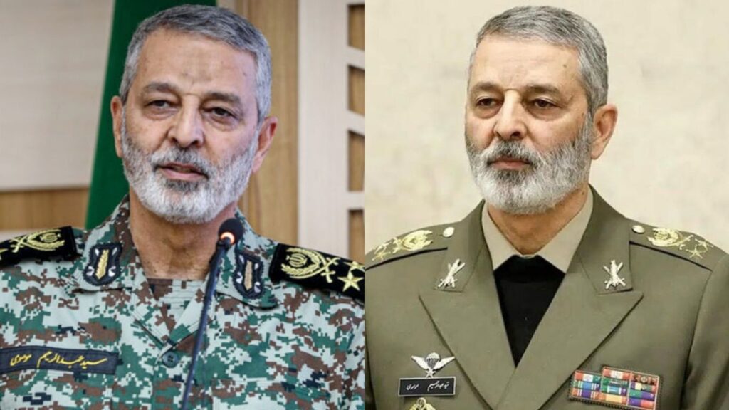 Iran military chief of staff, Mousavi killed in fresh US-Israel strikes