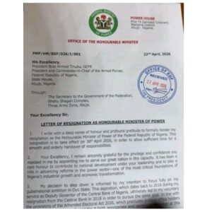 BREAKING: Minister of Power Adebayo Adelabu resigns from Tinubu&rsquo;s government