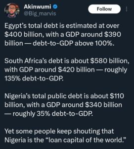 "Nigeria has not over borrowed compared to Egypt, South Africa" &mdash; Onanuga defends Tinubu&rsquo;s borrowing