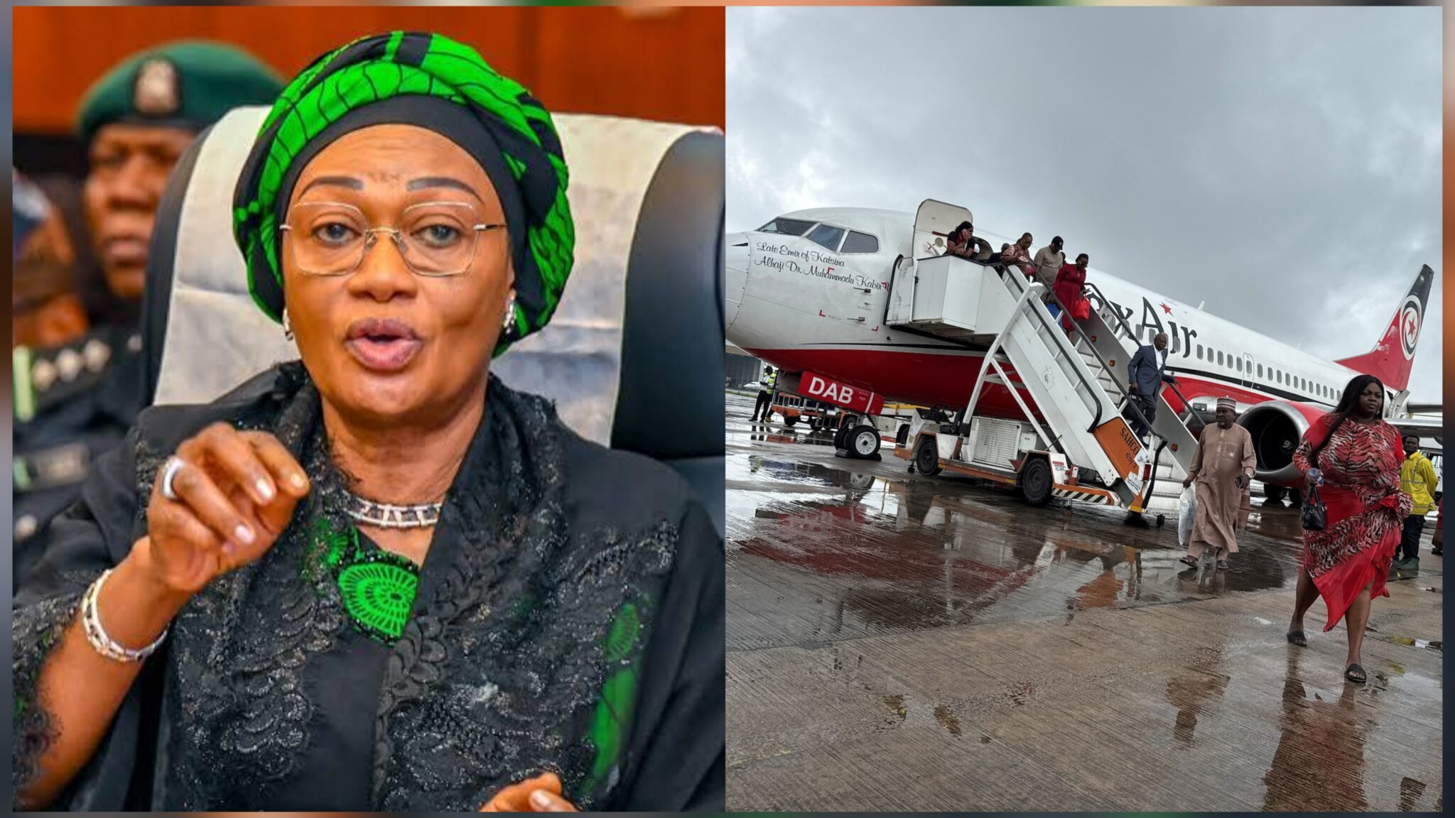 "Everywhere in the world, even in America, flight is expensive" — Tinubu’s wife