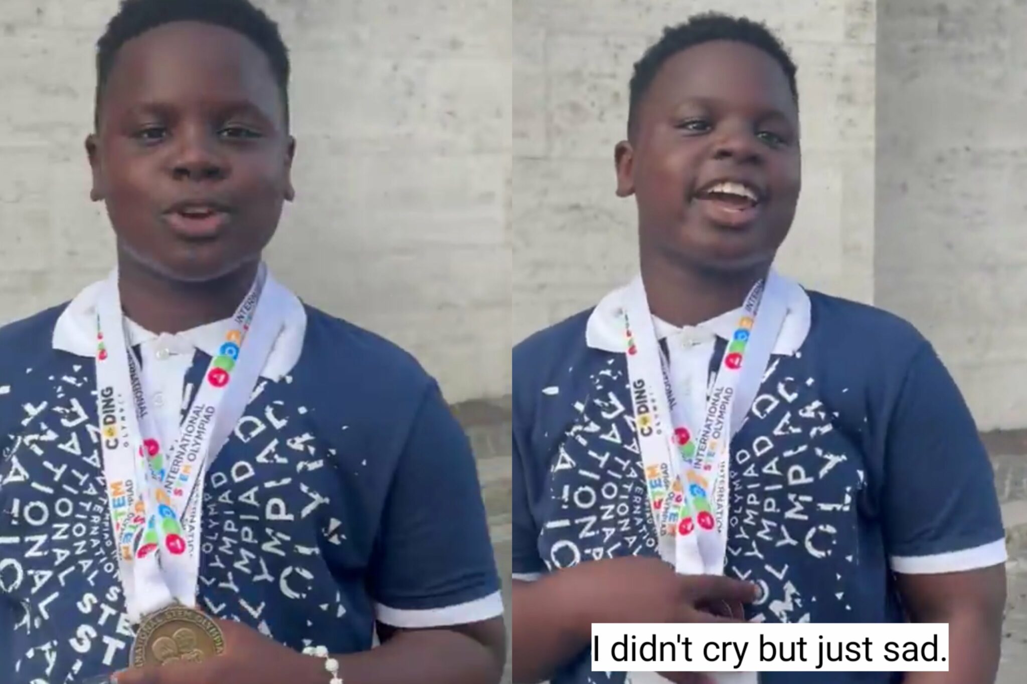Nigerian pupil shares emotional experience after emerging world's best in Mathematics