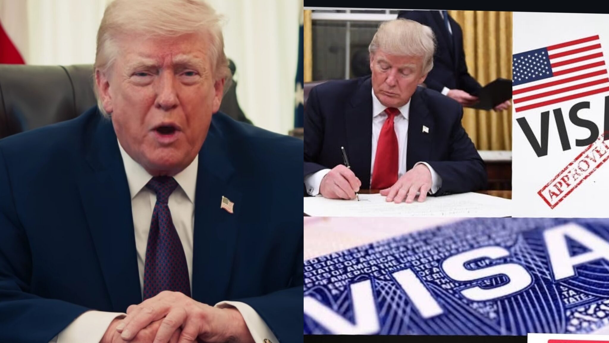 President Trump tightens visa control as US deports 3 million foreign nationals in 15 months