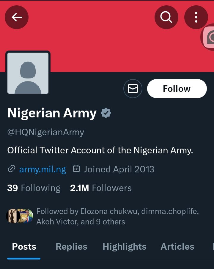 nigerian-army-reports-cyber-breach-as-second-military-x-account-is-hit-in-two-weeks